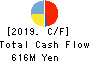 EIDAI KAKO CO.,LTD. Cash Flow Statement 2019年3月期