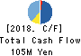 Cyber Security Cloud Cash Flow Statement 2018年Dec期 Cyber Security Cloud Cash Flow Statement 2018年12月期