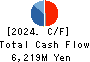 TAKEBISHI CORPORATION Cash Flow Statement 2024年3月期