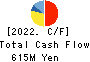 IRRC Corporation Cash Flow Statement 2022年Jun期 IRRC Corporation Cash Flow Statement 2022年6月期