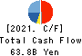 Fujikura Ltd. Cash Flow Statement 2021年Mar期 Fujikura Ltd. Cash Flow Statement 2021年3月期