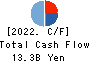 Mitsui DM Sugar Co.,Ltd. Cash Flow Statement 2022年Mar期 Mitsui DM Sugar Co.,Ltd. Cash Flow Statement 2022年3月期