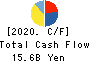 KASAI KOGYO Co.,Ltd. Cash Flow Statement 2020年3月期