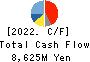 YONEX CO.,LTD. Cash Flow Statement 2022年Mar期 YONEX CO.,LTD. Cash Flow Statement 2022年3月期