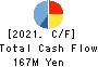 RISE Inc. Cash Flow Statement 2021年3月期