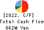 SCINEX CORPORATION Cash Flow Statement 2022年3月期
