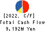Sekisui Jushi Corporation Cash Flow Statement 2022年3月期