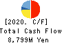 TV TOKYO Holdings Corporation Cash Flow Statement 2020年3月期