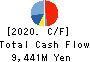 NAKANISHI INC. Cash Flow Statement 2020年12月期