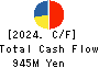 Taiyo Kiso kogyo Co.,Ltd. Cash Flow Statement 2024年1月期