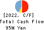 Silver Egg Technology CO.,Ltd. Cash Flow Statement 2022年12月期