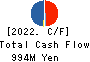 SHINKO Inc. Cash Flow Statement 2022年3月期