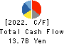 FUJITEC CO.,LTD. Cash Flow Statement 2022年3月期