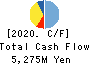 DAIICHI KENSETSU CORPORATION Cash Flow Statement 2020年3月期