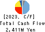ENSHU Limited Cash Flow Statement 2023年3月期