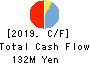 TANAKEN Cash Flow Statement 2019年3月期