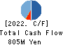 MITACHI CO.,LTD. Cash Flow Statement 2022年5月期
