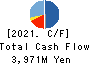 Bushiroad Inc. Cash Flow Statement 2021年Jun期 Bushiroad Inc. Cash Flow Statement 2021年6月期