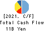DOUTOR・NICHIRES Holdings Co.,Ltd. Cash Flow Statement 2021年Feb期 DOUTOR・NICHIRES Holdings Co.,Ltd. Cash Flow Statement 2021年2月期