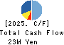 Ai・Partners Financial Inc. Cash Flow Statement 2025年Mar期 Ai・Partners Financial Inc. Cash Flow Statement 2025年3月期