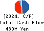 Daikokuya Holdings Co.,Ltd. Cash Flow Statement 2024年3月期