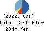 Ai・Partners Financial Inc. Cash Flow Statement 2022年3月期