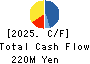 Microwave Chemical Co.,Ltd. Cash Flow Statement 2025年Mar期 Microwave Chemical Co.,Ltd. Cash Flow Statement 2025年3月期