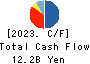 KAWADA TECHNOLOGIES,INC. Cash Flow Statement 2023年3月期