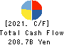 Tokyu Fudosan Holdings Corporation Cash Flow Statement 2021年3月期