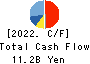 RAIZNEXT Corporation Cash Flow Statement 2022年3月期