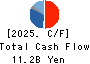 NIHON NOHYAKU CO.,LTD. Cash Flow Statement 2025年Mar期 NIHON NOHYAKU CO.,LTD. Cash Flow Statement 2025年3月期
