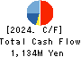 SHINKO Inc. Cash Flow Statement 2024年3月期