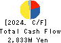 ICDA Holdings Co., Ltd. Cash Flow Statement 2024年Mar期 ICDA Holdings Co., Ltd. Cash Flow Statement 2024年3月期