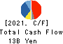 Nippon Koei Co.,Ltd. Cash Flow Statement 2021年6月期