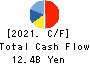 NITTO KOGYO CORPORATION Cash Flow Statement 2021年3月期