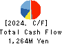 KIKUSUI HOLDINGS CORPORATION Cash Flow Statement 2024年Mar期 KIKUSUI HOLDINGS CORPORATION Cash Flow Statement 2024年3月期