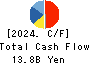 KROSAKI HARIMA CORPORATION Cash Flow Statement 2024年Mar期 KROSAKI HARIMA CORPORATION Cash Flow Statement 2024年3月期