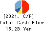SUMITOMO DENSETSU CO.,LTD. Cash Flow Statement 2021年Mar期 SUMITOMO DENSETSU CO.,LTD. Cash Flow Statement 2021年3月期