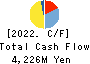 Gamecard-Joyco Holdings,Inc. Cash Flow Statement 2022年3月期