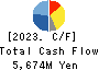 SEIKAGAKU CORPORATION Cash Flow Statement 2023年3月期