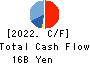 OBIC BUSINESS CONSULTANTS CO.,LTD. Cash Flow Statement 2022年3月期