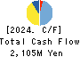DKK-TOA CORPORATION Cash Flow Statement 2024年3月期