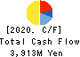 SHINOBU FOODS PRODUCTS CO.,LTD. Cash Flow Statement 2020年3月期