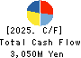 NASU DENKI-TEKKO CO.,LTD. Cash Flow Statement 2025年3月期
