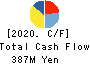 Nakanihon KOGYO CO.,Ltd. Cash Flow Statement 2020年3月期