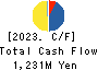 HouseFreedom Co.,Ltd. Cash Flow Statement 2023年12月期