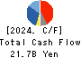 TACHI-S CO.,LTD. Cash Flow Statement 2024年3月期