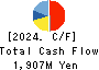 Japan System Techniques Co.,Ltd. Cash Flow Statement 2024年3月期