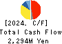 Togami Electric Mfg.Co.,Ltd. Cash Flow Statement 2024年3月期