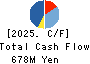 DAIUN CO.,LTD. Cash Flow Statement 2025年Mar期 DAIUN CO.,LTD. Cash Flow Statement 2025年3月期